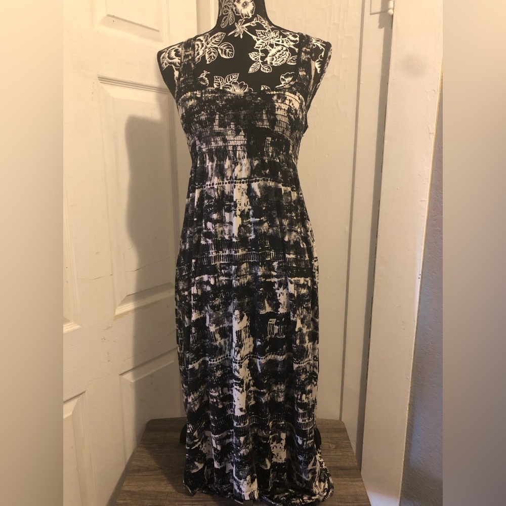 Black and White Maxi